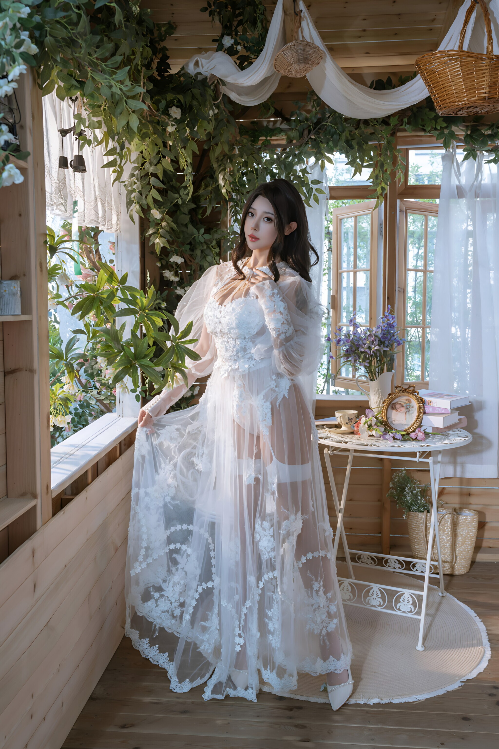 图片[1]-奈汐酱nice – NO.120 下午茶[73P]-XikXak